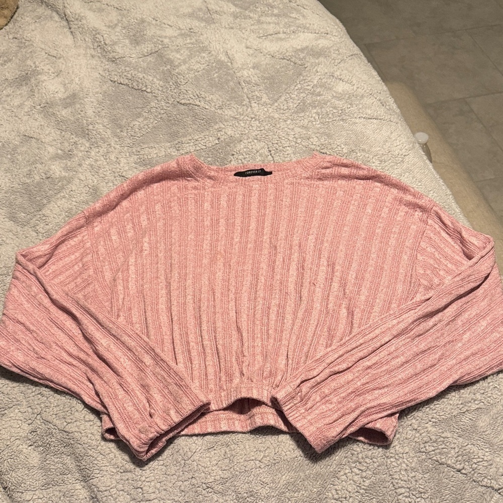 Forever 21 Mauve Knit Top